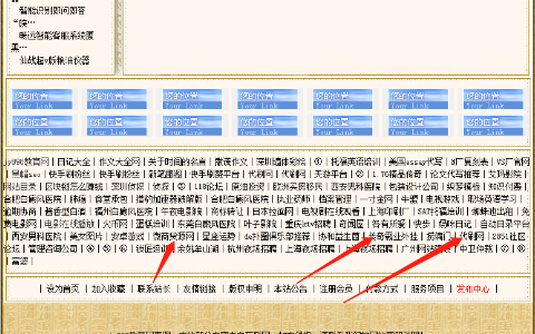 在一个网站友情链接板块中找到几条黑链